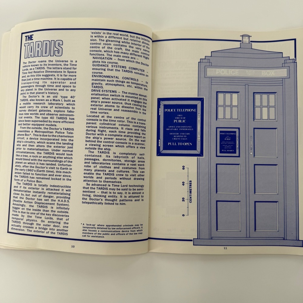 Vintage Doctor Who Technical Manual 1983 First American Edition Mark Harris - Picture 7 of 16